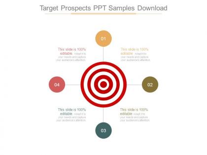 Target prospects ppt samples download