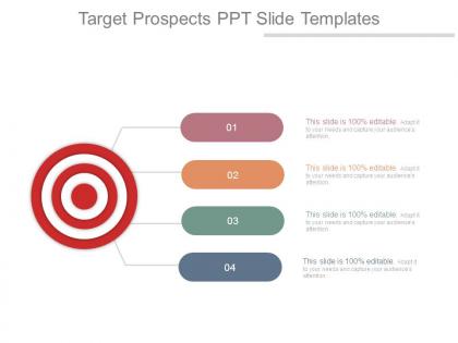 Target prospects ppt slide templates