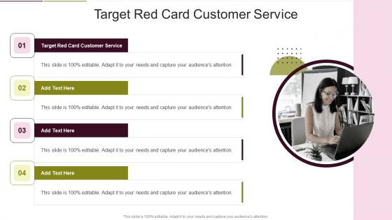 Target Red Card Customer Service In Powerpoint And Google Slides Cpb