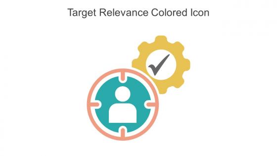 Target Relevance Colored Icon In Powerpoint Pptx Png And Editable Eps Format