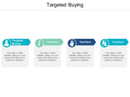 Targeted buying ppt powerpoint presentation pictures deck cpb