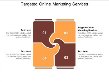 Targeted online marketing services ppt powerpoint presentation styles images cpb