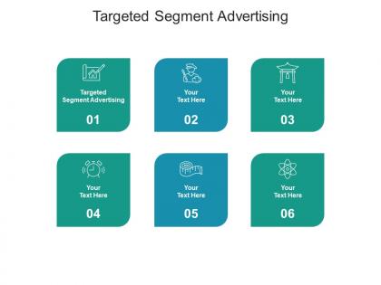 Targeted segment advertising ppt powerpoint presentation infographic template icons cpb