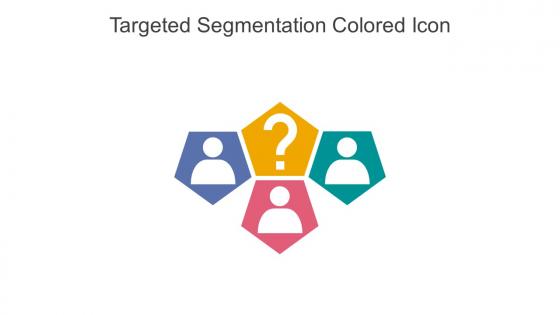 Targeted Segmentation Colored Icon In Powerpoint Pptx Png And Editable Eps Format
