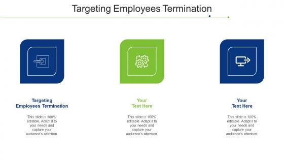 Targeting Employees Termination Ppt Powerpoint Presentation File Designs Cpb