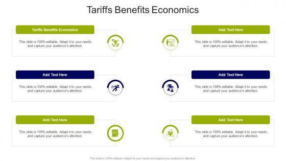 Tariffs Benefits Economics In Powerpoint And Google Slides Cpb