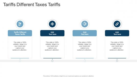 Tariffs Different Taxes Tariffs In Powerpoint And Google Slides Cpb