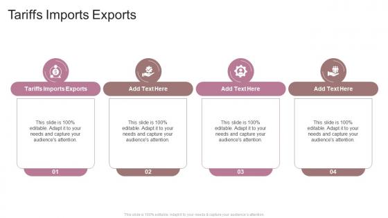 Tariffs Imports Exports In Powerpoint And Google Slides Cpb