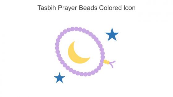 Tasbih Prayer Beads Colored Icon In Powerpoint Pptx Png And Editable Eps Format