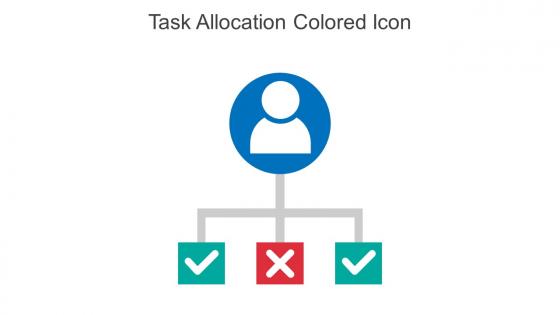 Task Allocation Colored Icon In Powerpoint Pptx Png And Editable Eps Format