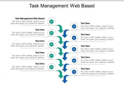 Task management web based ppt powerpoint presentation gallery introduction cpb