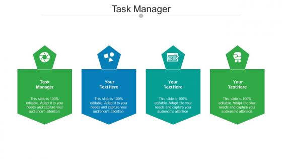 Task manager ppt powerpoint presentation outline background cpb