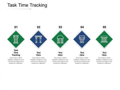 Task time tracking ppt powerpoint presentation styles templates cpb
