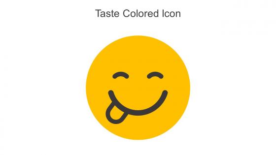 Taste Colored Icon In Powerpoint Pptx Png And Editable Eps Format