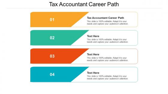 Tax accountant career path ppt powerpoint presentation inspiration guide cpb