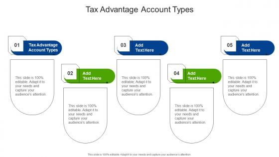 Tax Advantage Account Types In Powerpoint And Google Slides Cpb