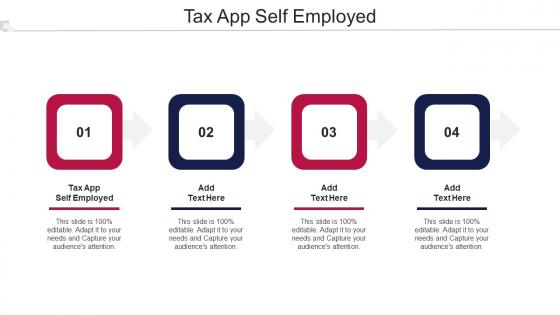 Tax App Self Employed Ppt Powerpoint Presentation Icon Vector Cpb