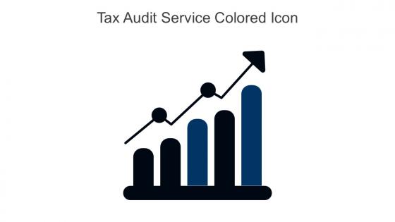 Tax Audit Service Colored Icon In Powerpoint Pptx Png And Editable Eps Format