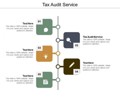 Tax audit service ppt powerpoint presentation ideas format ideas cpb