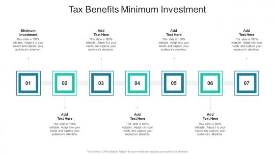 Tax Benefits Minimum Investment In Powerpoint And Google Slides Cpb