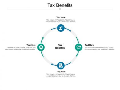 Tax benefits ppt powerpoint presentation pictures themes cpb