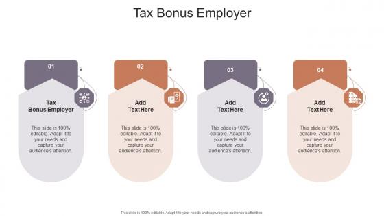Tax Bonus Employer In Powerpoint And Google Slides Cpb