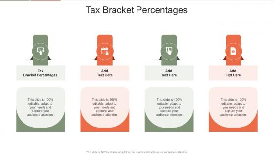 Tax Bracket Percentages In Powerpoint And Google Slides Cpb