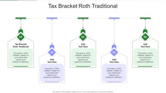 Tax Bracket Roth Traditional In Powerpoint And Google Slides Cpb