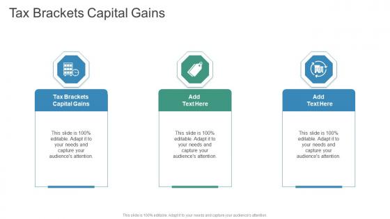 Tax Brackets Capital Gains In Powerpoint And Google Slides Cpb