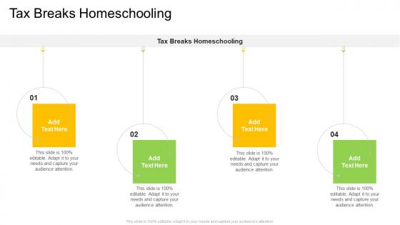 Tax Breaks Homeschooling In Powerpoint And Google Slides Cpb