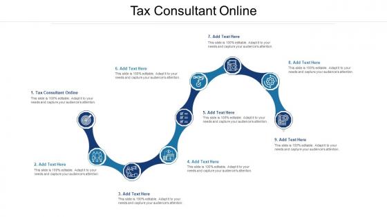 Tax Consultant Online Ppt Powerpoint Presentation Slides Layouts Cpb