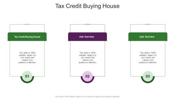 Tax Credit Buying House In Powerpoint And Google Slides Cpb