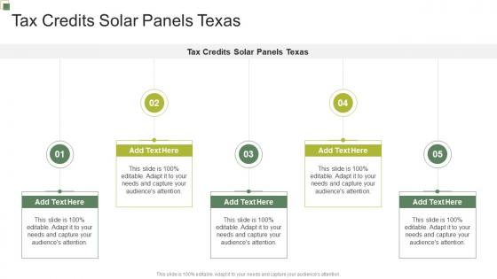 Tax Credits Solar Panels Texas In Powerpoint And Google Slides Cpb