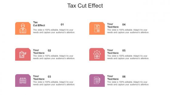 Tax cut effect ppt powerpoint presentation outline background images cpb