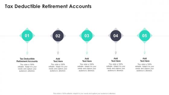 Tax Deductible Retirement Accounts In Powerpoint And Google Slides Cpb