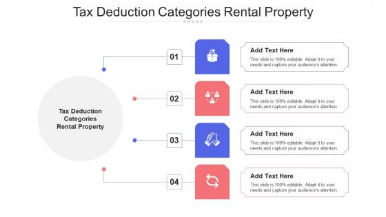 Tax Deduction Categories Rental Property Ppt Powerpoint Presentation Pictures Cpb
