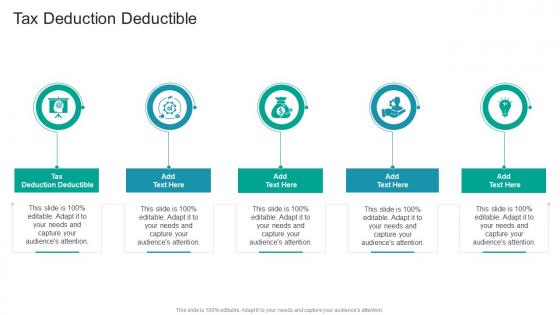 Tax Deduction Deductible In Powerpoint And Google Slides Cpb