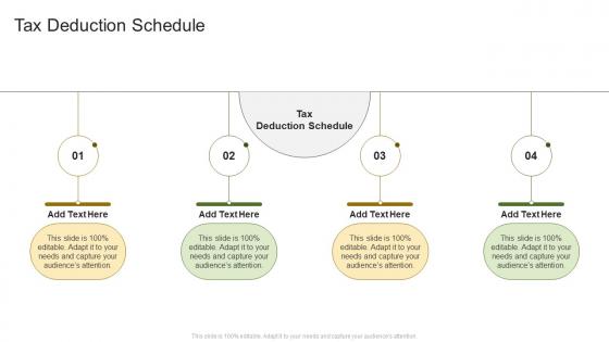 Tax Deduction Schedule In Powerpoint And Google Slides Cpb