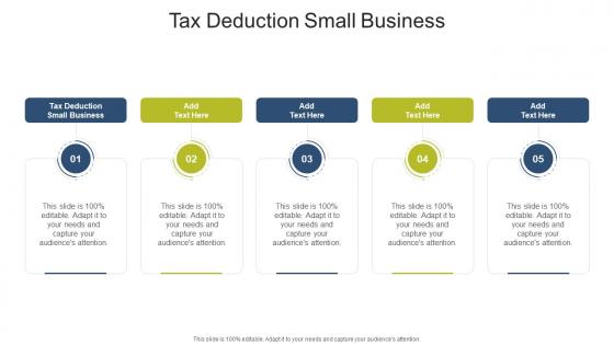 Tax Deduction Small Business In Powerpoint And Google Slides Cpb