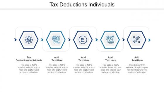 Tax Deductions Individuals Ppt Powerpoint Presentation Portfolio Show Cpb