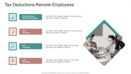 Tax Deductions Remote Employees In Powerpoint And Google Slides Cpb
