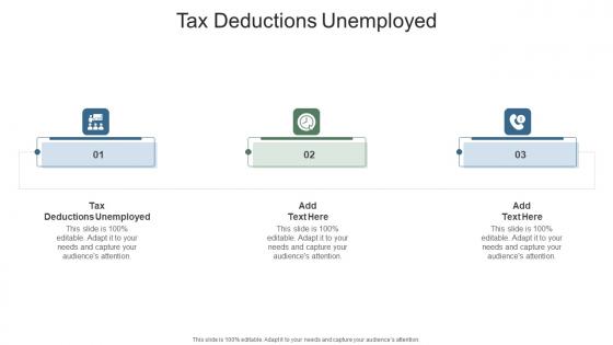 Tax Deductions Unemployed In Powerpoint And Google Slides Cpb