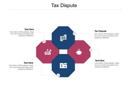 Tax dispute ppt powerpoint presentation show example file cpb