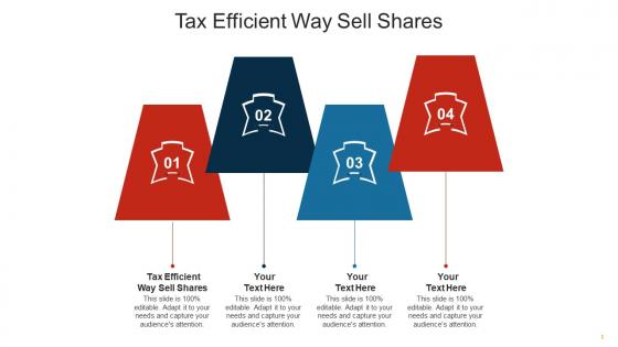 Tax efficient way sell shares ppt powerpoint presentation model styles cpb