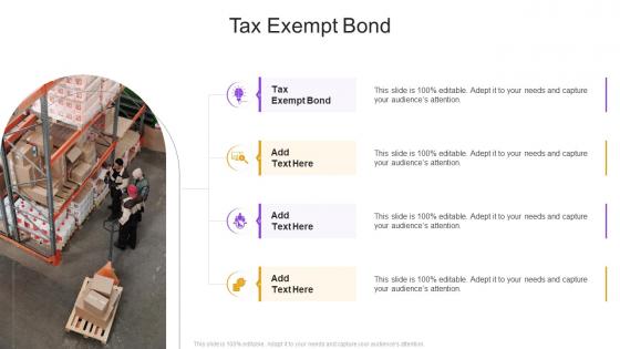 Tax Exempt Bond In Powerpoint And Google Slides Cpb