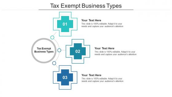 Tax exempt business types ppt powerpoint presentation model graphics cpb