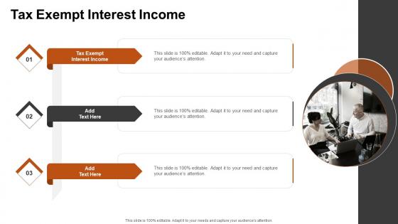 Tax Exempt Interest Income In Powerpoint And Google Slides Cpb