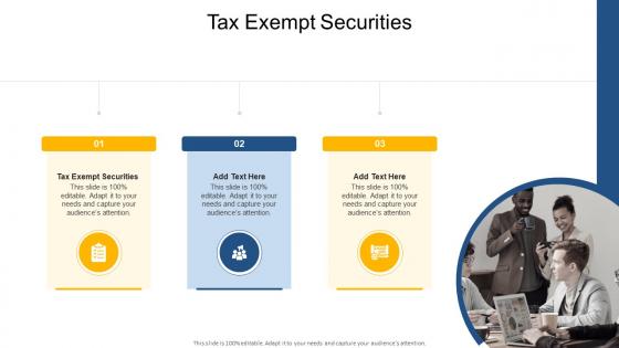 Tax Exempt Securities In Powerpoint And Google Slides Cpb