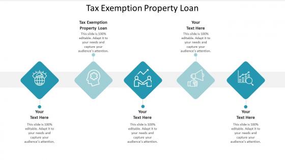 Tax exemption property loan ppt powerpoint presentation icon professional cpb