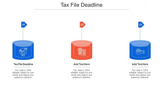 Tax File Deadline Ppt Powerpoint Presentation Infographics Background Designs Cpb